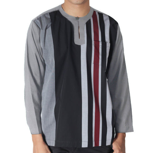 Vertical Black / Grey